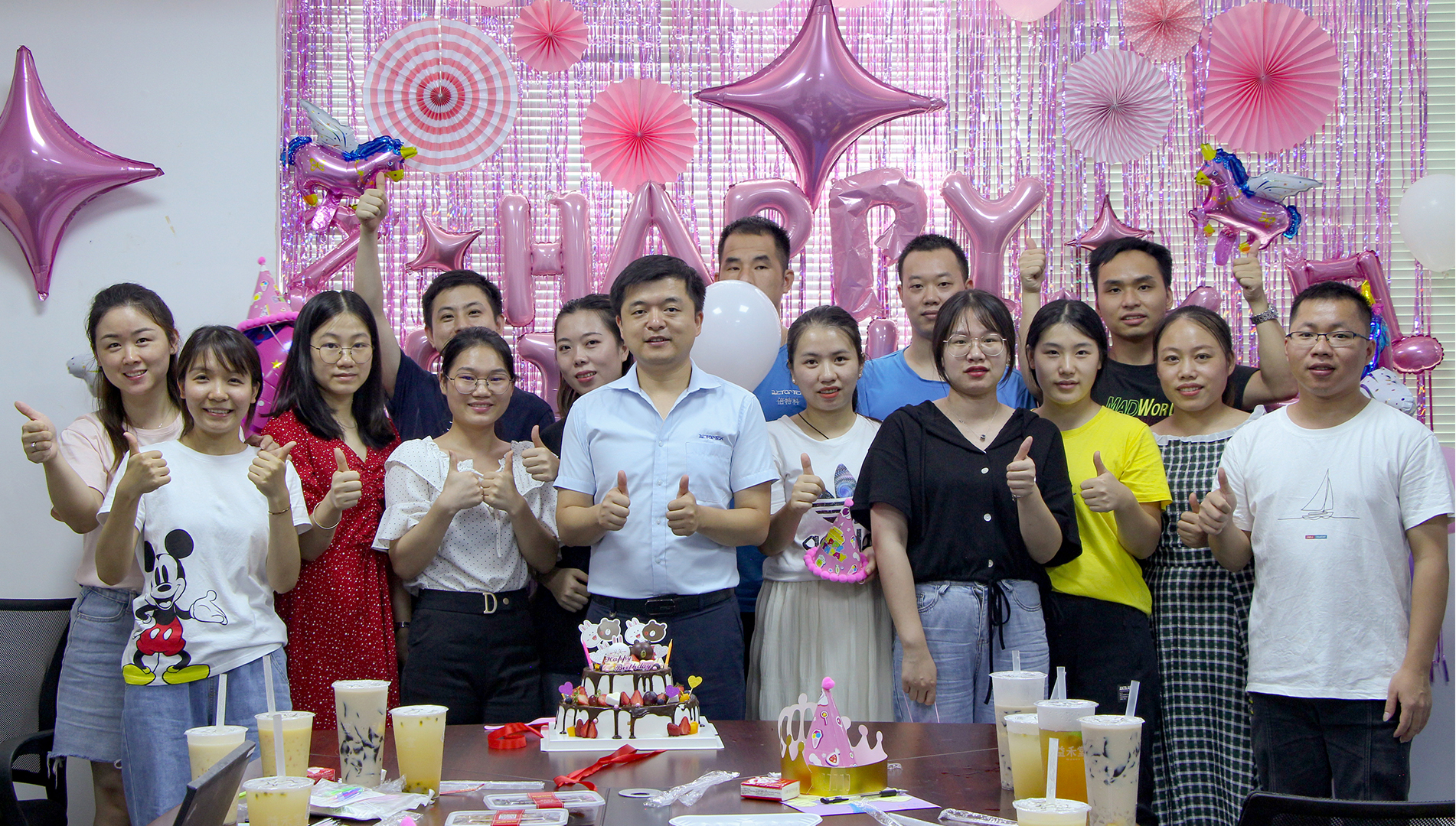 The Second Quarter Employees’ Birthday Party of 2020 Betoptek Electronics Co., Ltd.